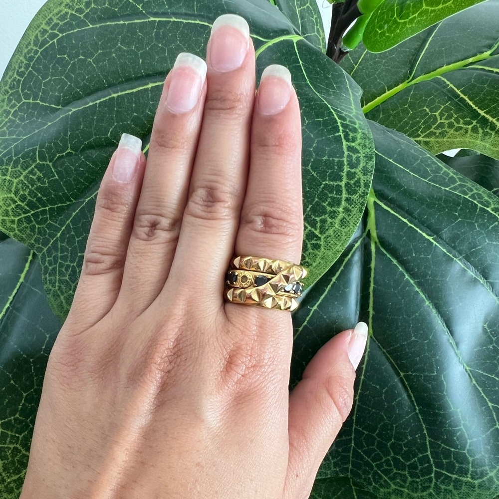 Henri Bendel Gold Ring